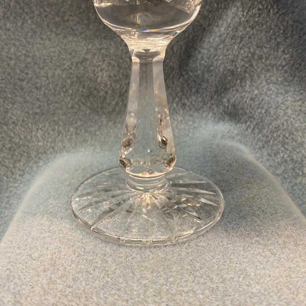2-Elegant Waterford Crystal Sherry Glasses Kenmare Pattern